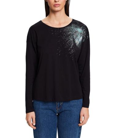 ESPRIT Women's T-Shirt M 001/Black - Buy Online on GoSupps.com