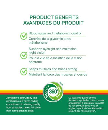 Jamieson 100% Complete Multivitamin for Adult Men 50+ with Siberian Ginseng Lutein & Magnesium 115 count (Pack of 1) - Buy Online on GoSupps.com