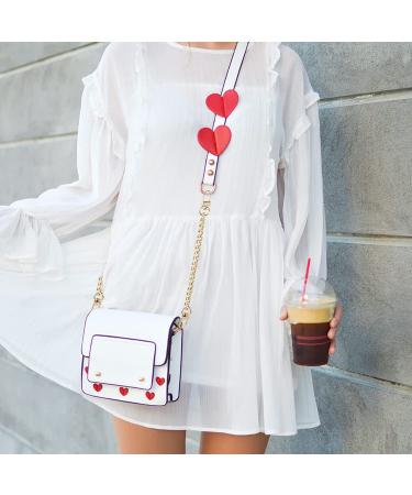 4PCS Purse Chain Strap  Flat Handbag Replacement Strap with Metal Buckles Purse Strap Extender Bag Accessories Decoration for Wallets & Handbags (7.87 Inches  Light Gold) Bright Gold - Buy Online on GoSupps.com