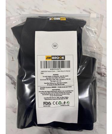 JIMBROOK Posture Corrector Women | Back Support Belt | Posture Corrector Men | Back Brace for Men | Shoulder Brace | Neck Pain Relief | Back Straightener Posture Corrector | Back Brace for Women Medium - Buy Online on GoSupps.com