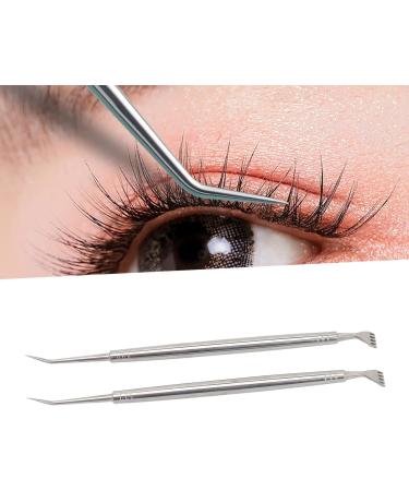Sonew Eyelash Lift Perm Tool with Double End Design Stainless Steel 5 Toothed Comb Lash Lift Tool for Eyelash Grooming - Buy Online on GoSupps.com