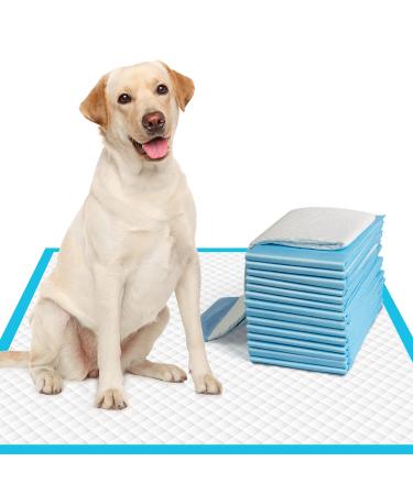 IMMCUTE Extra Large Dog Pee Pads 28"x30"/30"x36" | X-Large Puppy Pee Training Pads Super Absorbent & Leak-Proof | Disposable Pet Piddle and Potty Pads for Puppies | Dogs | Doggie| Cats | Rabbits 50 Count - Buy Online on GoSupps.com