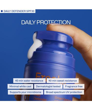 Freak Trio Bundle | Deeper Dive Moisturizer Serum Peak Performance SPF 50 & Daily Defender SPF 30 | Natural Hydration & Sun Protection | Eco-Friendly Reef-Safe Cruelty-Free | All Skin Types Freak Trio 1.7 Ounce (Pack of 3) - Buy Online on GoSupps.com