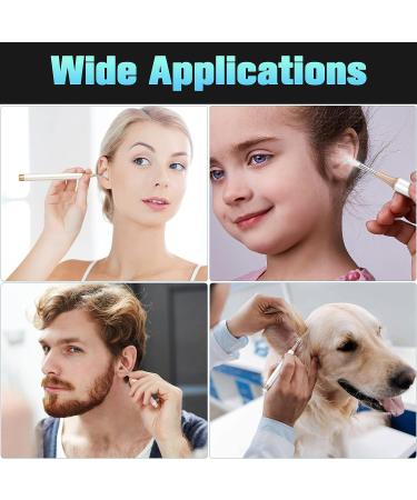 Wireless Ear Otoscope with Camera, Ear Wax Removal Tool, Cleaner & Light - White - Buy Online on GoSupps.com