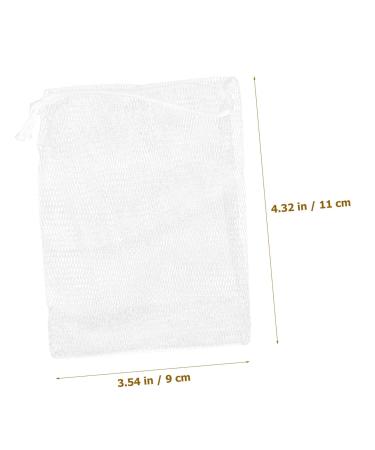 FRCOLOR 4pcs Exfoliating Soap Holder - Drawstring Soap Saver Bag & Mesh Pouch for Facial Cleansing - Ideal for Soap Storage & Exfoliation - Buy Online on GoSupps.com
