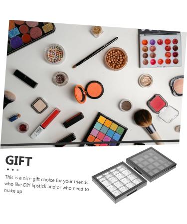 Beatifufu 2pcs Eye Shadow Box Highlighters Eyeshadow Case Empty Eyeshadow Organizer Household Do It Yourself - Buy Online on GoSupps.com