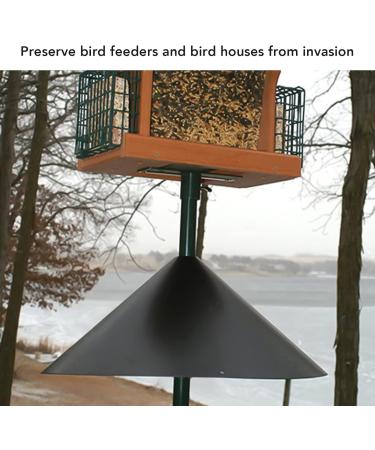 Haofy 14 Squirrel Baffle Blocker - Premium Bird Feeder Baffle Protector for Poles | Ideal for Bird Lovers & Wildlife Enthusiasts - Buy Online on GoSupps.com