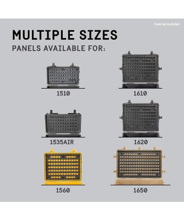 Pelican 1650 Case Molle Panel - 016500-5200-110 | Secure Attachments for 1650 Case - Buy Online on GoSupps.com