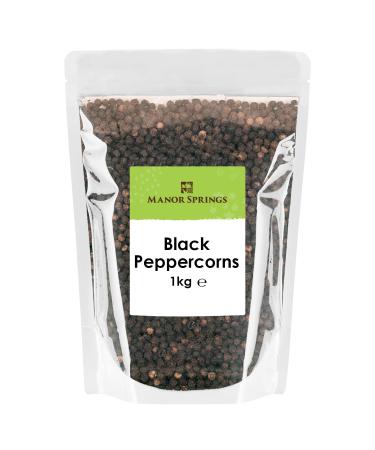 Black Peppercorns 1kg by Manor Springs