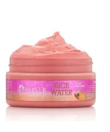 MIELLE RICE WATER CLAY MASQUE-8oz