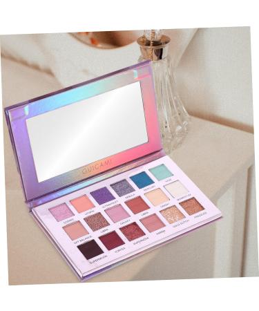WOONEKY 1pc 15 Portable Eyeshadow Compact Eyeshadow Palette Cosmetic Eye Shadows Cosmetic Pallet - Buy Online on GoSupps.com