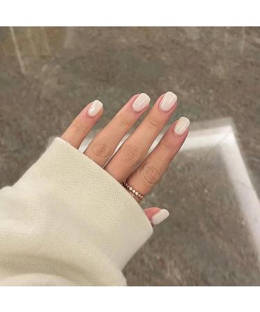 Milky White Gel Nail Polish Jelly Natural Transparent French Manicure Gel Nail Polish Nude Neutral Builder Gel Soak off LED Gel Nail Varnish Nail Art Gel for Girls Women DIY Nail Art at Home(15ML) - Buy Online on GoSupps.com