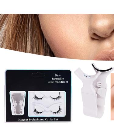 Magnetic Eye Lashes - Natural Look Magnetic Eyelashes | Comfortable Lumentes Magnetic Eyelashes | No Glue Natural Look Lashes With Applicator For Travel And Parties - Buy Online on GoSupps.com