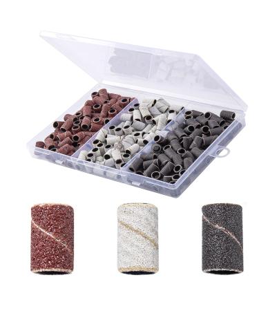 210 Pieces Nail Polishing Belt Attachment Nail Polishing Set Nail Clippers Nail Clipper Attachment Gel Nail Clipper Head Nail Polishing Belt Nail Polishing Sleeve