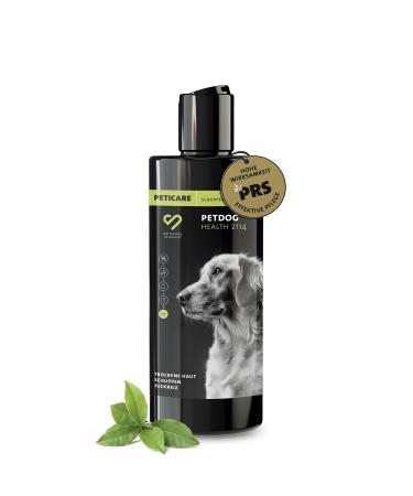 Peticare Dog Shampoo for Dandruff - Effective Care for Dry Skin Relieves Itching Treats Skin Unpleasant Odor - petDog Health 2114