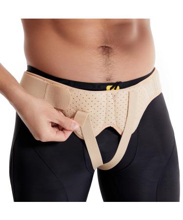 HeerTeaj hernia belts for individual/two inguinal breaks or sports hernia hern service belts for pain relief in hernia 2 removable compression painters.XL 1