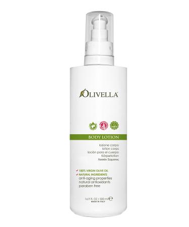 Olivella 2074IN Virgin Olive Oil Body Lotion 16.9 Oz