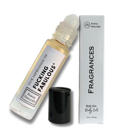 Leather Main Accord Cologne for Men - Alternative Fragrance Body Oil Roll on Scented Perfume for Man Enhanced Scents Parfum Travel Size Scented Oil Sampler (FuckingFabulous-Inspired)