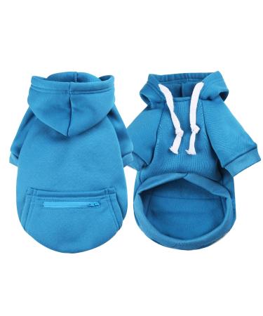 Waterproof dog coat winter warm jacket dog puppy sweater boy for little with bag-warm dog medium hoodie autumn clothing winter fleece pet clothing dogs (1114debka-blue XXXL) XXXL 1114debka blue