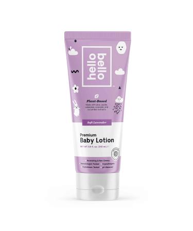 Hello Bello Premium Baby Lotion I Vegan and Cruelty Free Moisturizing, Non-Greasy Lotion for Babies and Kids I Soft Lavender Scent I 8.5 FL Oz (1 Pack)