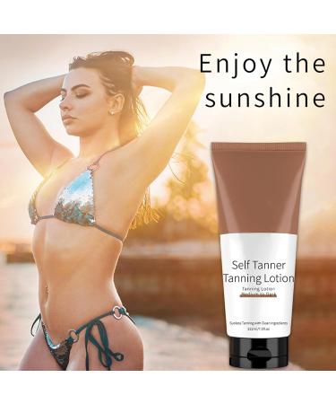  G n rique Self Tanning Lotion For Women Sunless Tanning Lotion - Natural Tanning Progressive Tanning Cream Refreshing Self Tan Butter Sunless Tanning Tanning For Women - Buy Online on GoSupps.com