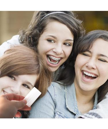 MorTime 12 PACK Dental Wax with Colorful Storage Cases - 60 Orthodontic Wax Strips for Braces & Aligners - Buy Online on GoSupps.com