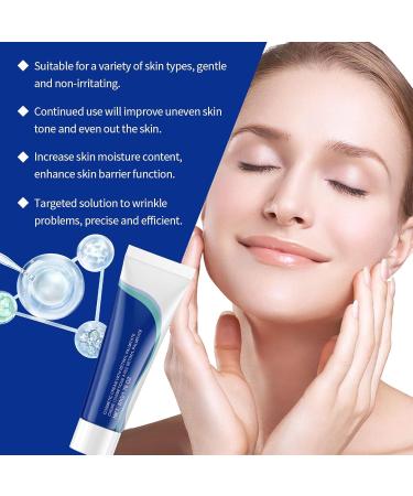 Organic Moisturizing Face Cream with Retinol Retinol Ointment Vitamin A Night Mousturizer Hyaluronic Vitamin C Moisturizing And Soothing Retinol Face Cream 30g (3) - Buy Online on GoSupps.com