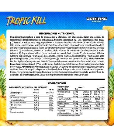  Z ZDRINKS ENERGY Z Drinks - Sugar Free & Powdered Energy Drink - 40 Services Low Calorie (16 cal) Vitamin & Minerals (Coconut Pineapple) - Buy Online on GoSupps.com