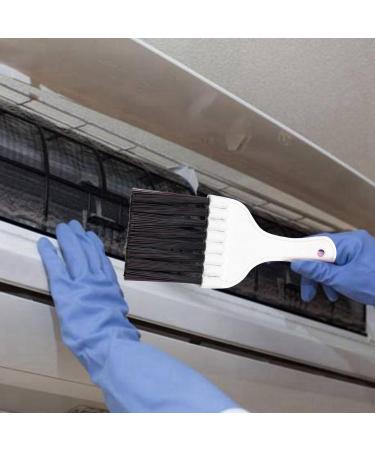 TAMOSH 8 Packs Air Conditioner Condenser Fin Cleaning Brush Refrigerator Coil Cleaning Whisk Brush Small Plastic Whisk Brush - Buy Online on GoSupps.com