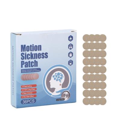 Motion Sickness Plasters Waterproof Anti Motion Sickness Patch Car and Boat Rides Cruising Relieves Nausea Dizziness and Vomiting from Seasickness