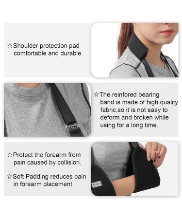 Triangle Arm Sling - Medical Shoulder Immobilizer for Rotator Cuff Wrist Elbow & Forearm Support | Lightweight & Padded for Broken Arms - Buy Online on GoSupps.com