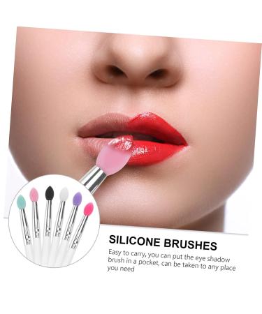 Beaupretty 6PCS Eye Shadow Brush Set - Crease Eyeliner & Flat Makeup Brushes for Flawless Eyeshadow Application - Dual Sided & Cream Compatible - Buy Online on GoSupps.com