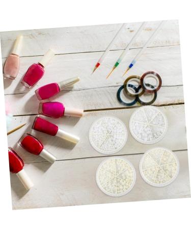 FRCOLOR 2 Boxes Nail Decorations Diamond Decor Pearl Flatback Bulk Crafts Nail Art Decor Hand Decor Bulk Jewelry Diamond Crystal Nail Salon Supplies Nail Supplies Abs Heart - Buy Online on GoSupps.com