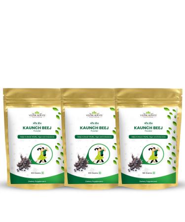 Green Gold Pharmaceuticals Kaunch Beej Powder Tap into the Power of Ayurveda for Increased Strength and Stamina 100g 100g