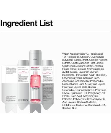 Anua Niacinamide Tranexamic Acid Brightening Booster Toner Lightweight Pink Essence Toner for Dark Spot Care Glow & Skin Clarity Korean Skincare 8.45 fl oz - Buy Online on GoSupps.com