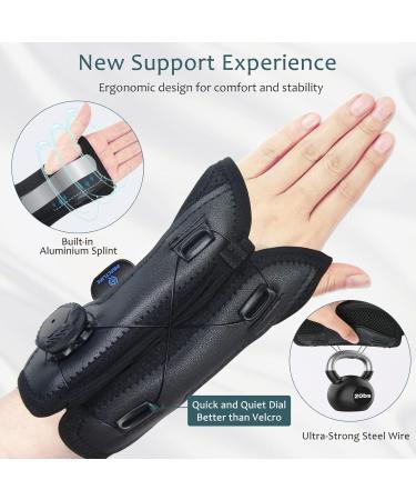 Adjustable Wrist Brace for Carpal Tunnel Relief | Support for Tendonitis Sprains Arthritis - Unisex Left & Right (5.5-8 inch - Buy Online on GoSupps.com