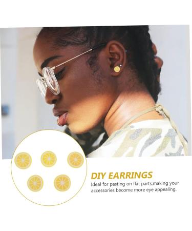 800 PCS Lurrose Clay Fruit Pendants for Jewelry Nail Art & Cake Decorating - Charms & Spacer Pearls (4x 1x0.5cm) - Buy Online on GoSupps.com