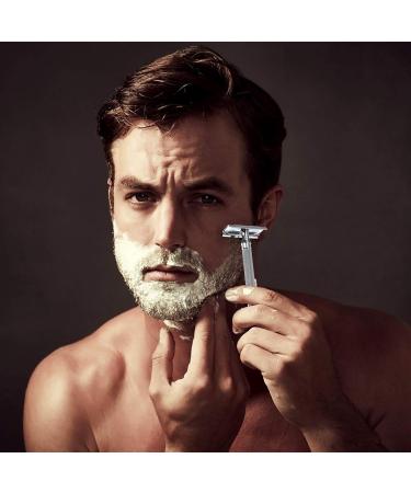 HOMSFOU Premium Reusable Safety Razor - Double Edge Shaver | Best Facial Shaving Experience Internationally - Buy Online on GoSupps.com