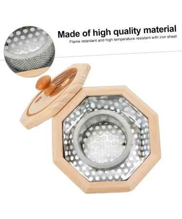 Lurrose 3-Piece Stripes Umbilical Belt & Wooden Tool for Moxibustion - Heat Therapy for Legs & Joints - International Shipping Available - Buy Online on GoSupps.com