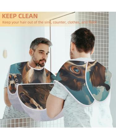Beard Bib Apron for Men | Dog Beard Hair Catcher & Shaving Gift | Perfect for Father's Day Anniversary & Christmas - Buy Online on GoSupps.com
