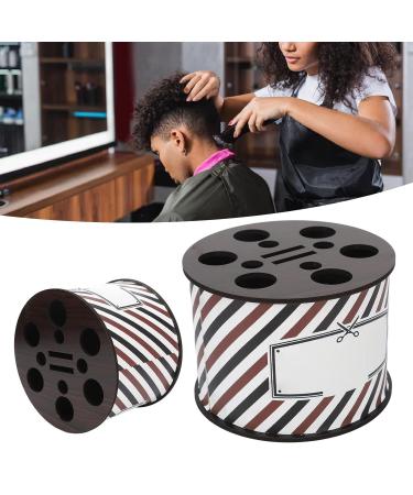 Round Scissors & Wooden Organizer | Stylish Large Scissor Holder for Hairdressing Tools | International Shipping Available - Buy Online on GoSupps.com