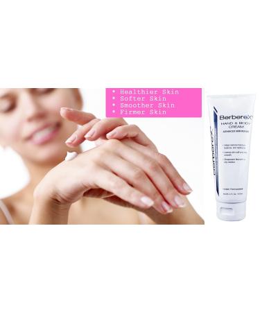 BerbereX Hand & Body Cream - Advanced Skin Repair for Dry, Cracked Skin - Moisturizing, Soothing, and Renewing Formula - Anti-Aging Treatment for Sun Burn, Eczema, Psoriasis - 4 oz - Buy Online on GoSupps.com