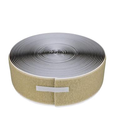 Self-Adhesive Back Loop Fastener - 10 Yard Tan | Premium Quality for DIY & Crafts | International Shipping Available - Buy Online on GoSupps.com