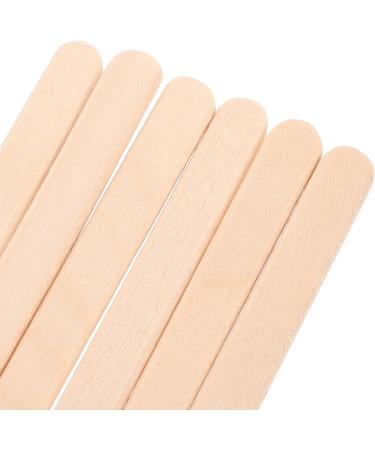 Nolitoy 100 Pcs Wax Stick Applicators - Wooden Spatula for Body Legs Face & Eyebrow Hair Removal - Buy Online on GoSupps.com
