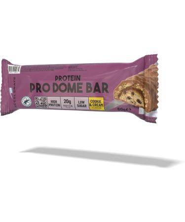 Accelerate Nutrition Pro Dome Bar Cookie & Cream Proteinrich Bars with Crispy Texture 60 grams - Buy Online on GoSupps.com