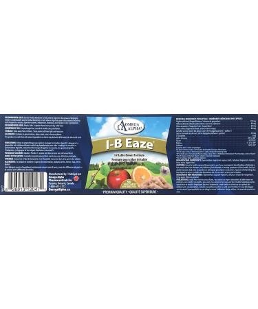 Omega Alpha I-B Eaze - Support for Intestines & Stomach Ulcers | 90 Capsules - International Shipping Available - Buy Online on GoSupps.com