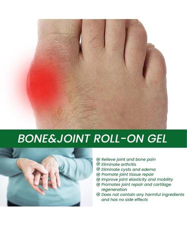 Joint Gel - 30ml Roll On Shoulder Care Neck Massage Gel for Muscle Relief Recovery Balm with Fast Absorption Comfort Solution Topical Formula for Athletes and Adults - Buy Online on GoSupps.com