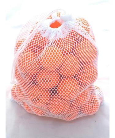 Jinwei Floating Golf Balls with Mesh Bag - Orange Practice Balls for Water Range - 10 Balls/Pack - Buy Online on GoSupps.com