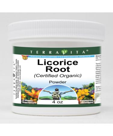 Licorice Root (Certified Organic) Powder (4 oz ZIN: 517738) - 3 Pack