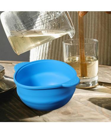 Minkissy Silicone Pot Wax Heating Insert | Non-Stick Wax Melting Warmer for Hair Removal | Replacement Silicone Bowl in Blue - Shop Internationally! - Buy Online on GoSupps.com